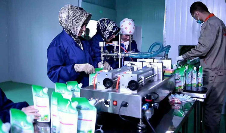 新疆用戶（hù）洗衣（yī）液灌裝