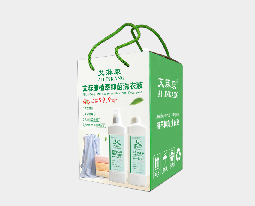 艾菻康植萃抑菌洗衣液1000MLX4瓶內含導流槽